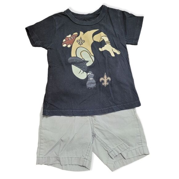 Nfl Saints Boys Summer outfit  - Picture 1 of 2